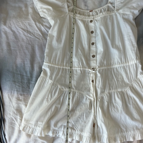 Free People White Romper S/M - Picture 3 of 4